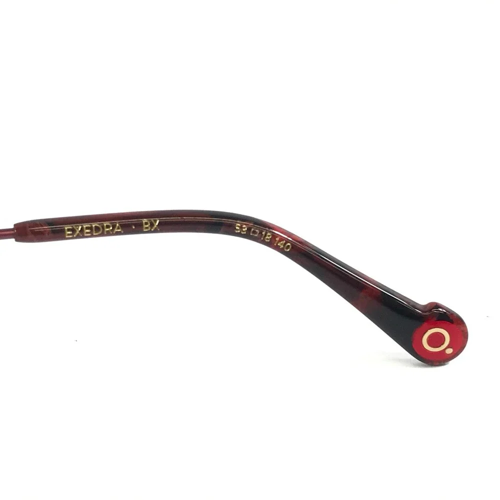 Etnia Barcelona Eyeglasses Frames EXEDRA BX Bordeaux Red Geometric 53-18-140